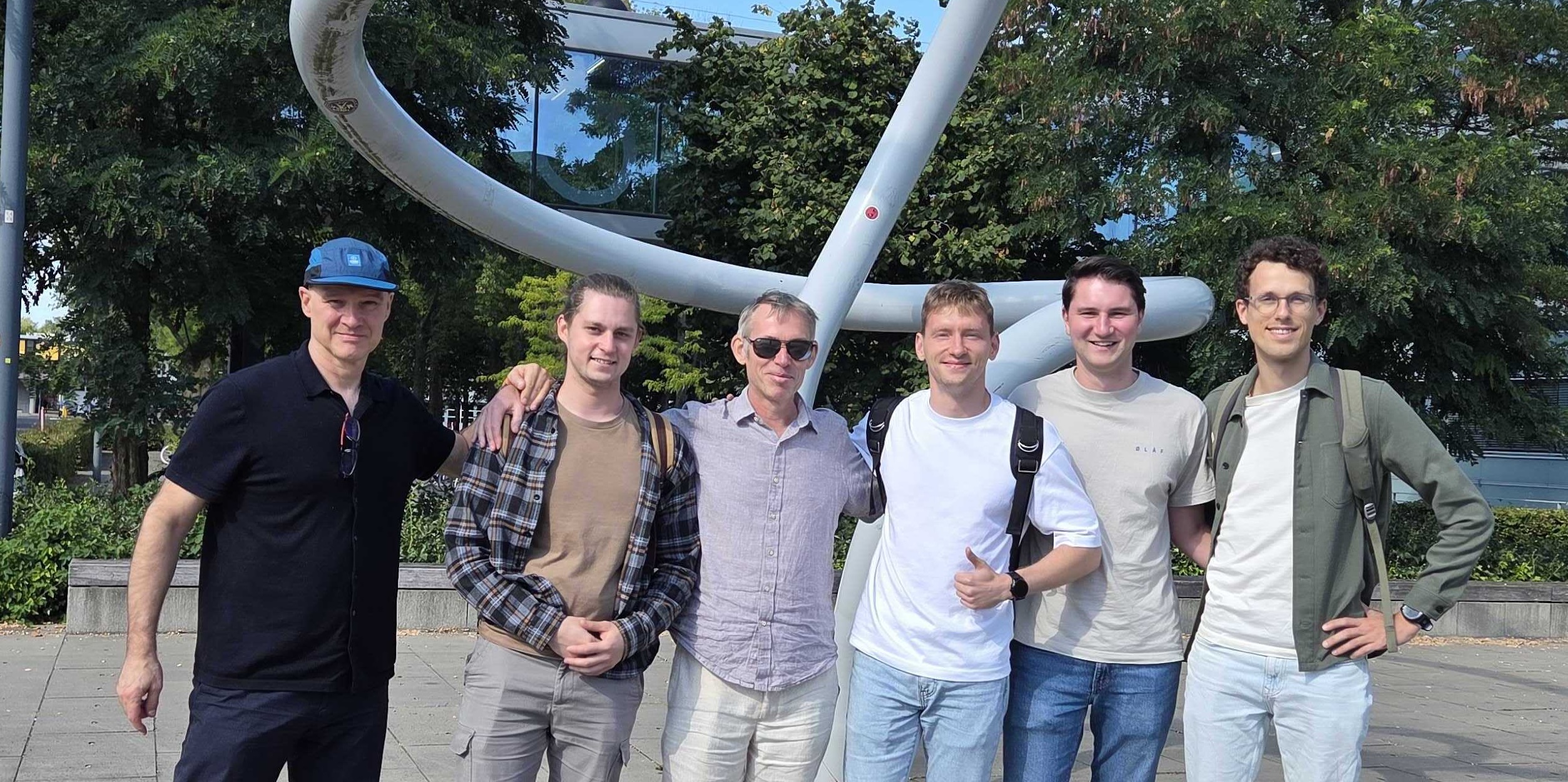 Lazy Dynamics Meets with Research Advisor Kevin Murphy in Eindhoven